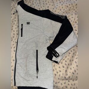 Cinch softshell zip up jacket